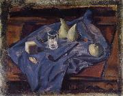 Nicolas de Stael The Still life of tobacco pipe oil painting